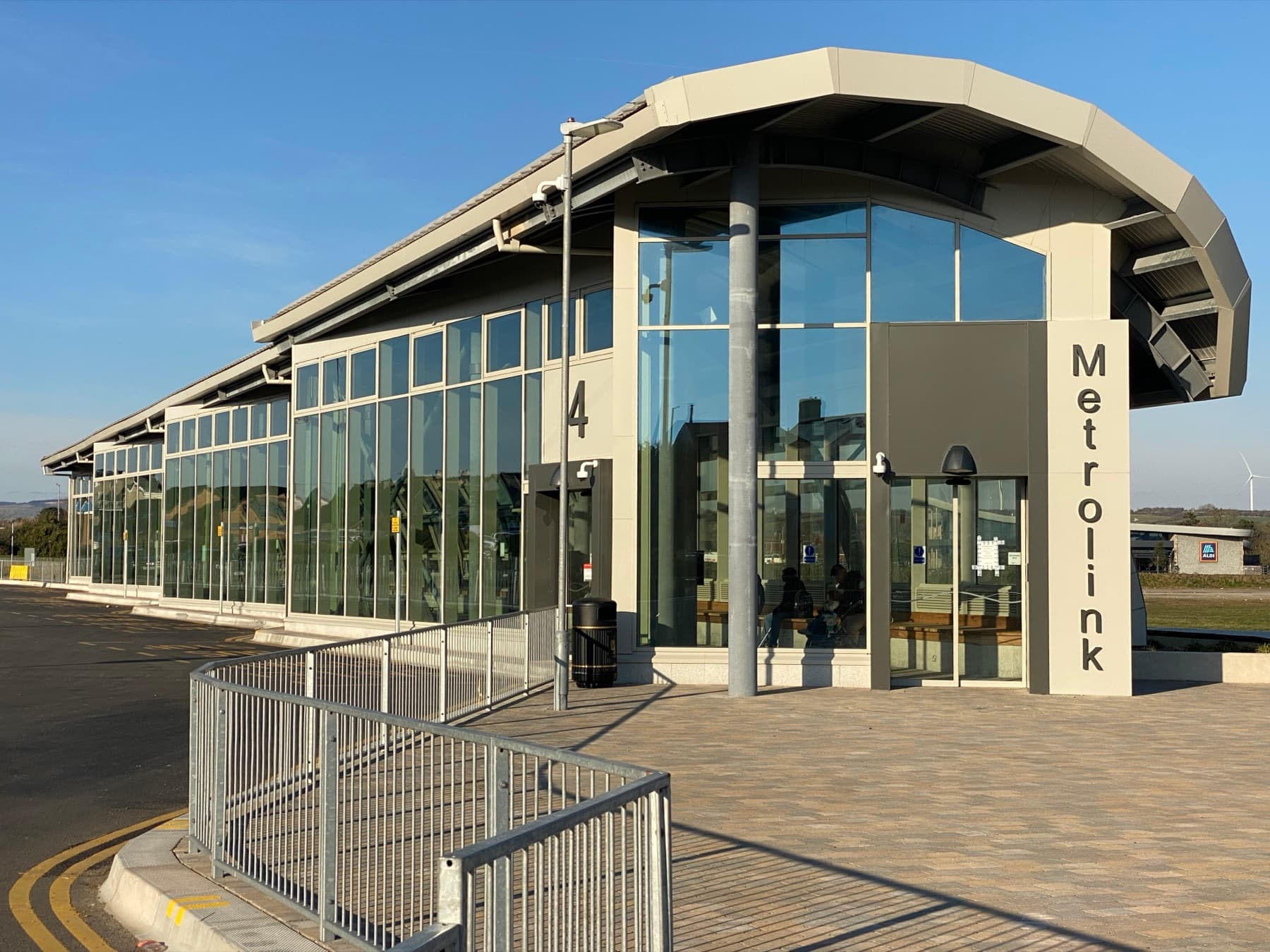 Porthcawl Metrolink bus terminus, Porthcawl, South Wales